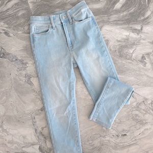 Whitewash jeans